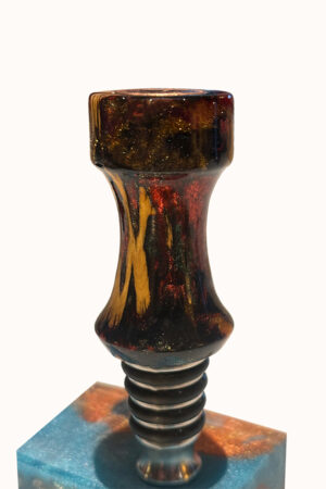 Copper, Black and Ruby Red